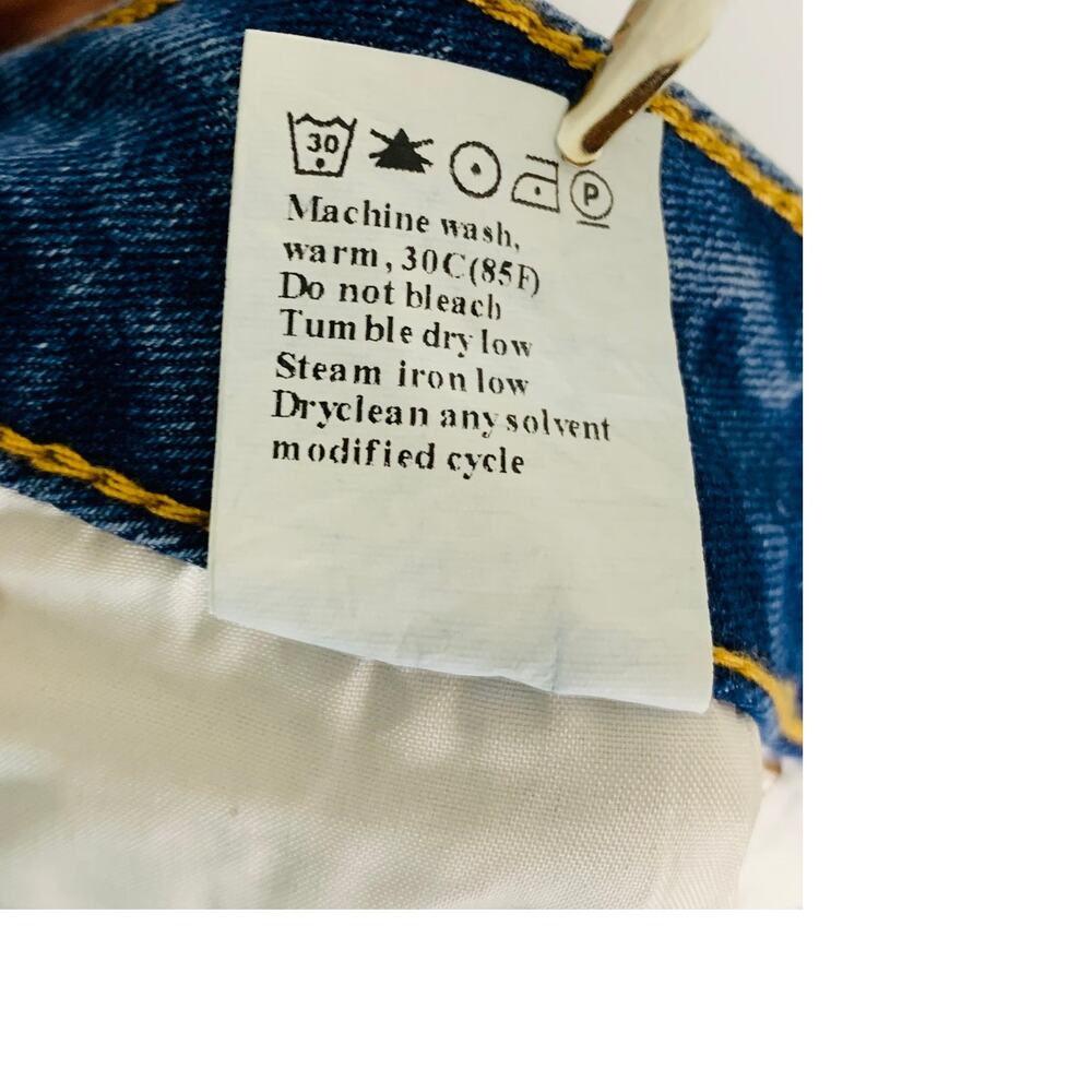 Sidefeel Barrel Jeans 10 Medium Wash Trendy - Picture 7 of 8